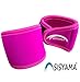 SISYAMA 2x Adjustable Neoprene Wrist Support WristBands SIZE Men Women Youth Kid Small Petite 360° COMFORT FIT (Youth Pink)