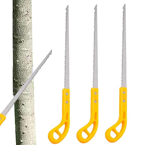 Serra manual de jardinagem - Tri-chanfrado Dentes Escalonados Lâmina Mão Serra,Serra de mão pequena