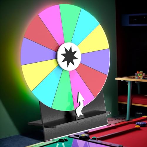 Roue de récompenses effaçable 30 cm : animez facilement vos événements et soirées de table - 3