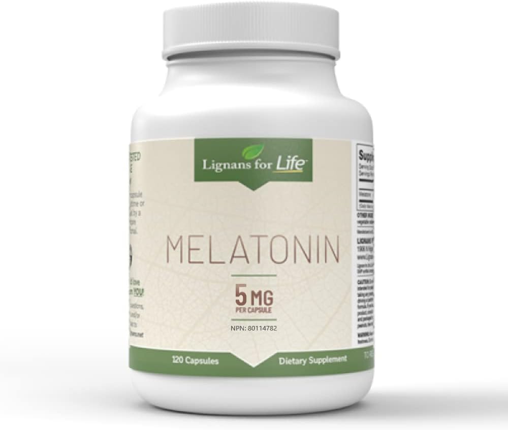 Lignans For Life Lignans for Life Brand Melatonin - 5mg Melatonin Tablet