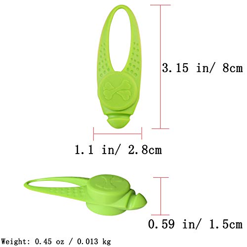 LED Light Up Dog Cat Pet Collar Harness Leash Necklace Lights Glow in The Dark, Lighted Neon Dog Collars Tag Glowing for Large Medium Small Dogs at Night Time Safety Walking Camping Gear (Multi) - Thumbnail 6