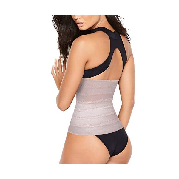 Nebility-Women-Waist-Trainer-Shapewear-Tummy-Control-Waist-Cincher-Slim-Body-Shaper-Workout-Girdle-Underbust-Corset Nebility Womens' Waist Trainer Tummy Control Waist Cincher Slim Body Shaper (Beige, M)