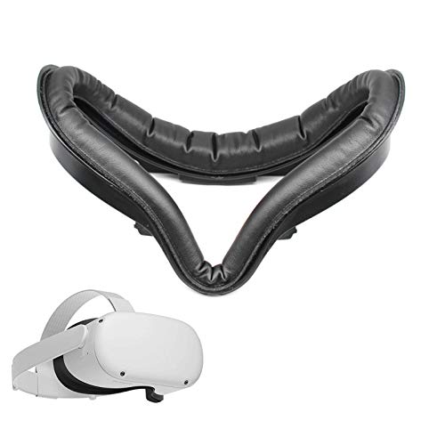 Dailyfun Silicone Face Cover for Oculus Quest 2 VR Eyewear VR Facial Interface Bracket Accessories Bundle for Oculus Quest Waterproof Face Cover Pad Replacement & Anti-Leakage Nose Pad