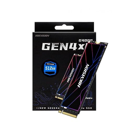 Image of HIKVISION Storage SSD G4000 PCIe Gen 4 x 4 NVMe R /W up to 7050 /4200MB /s 512GB.Warrenty - 5 Yrs