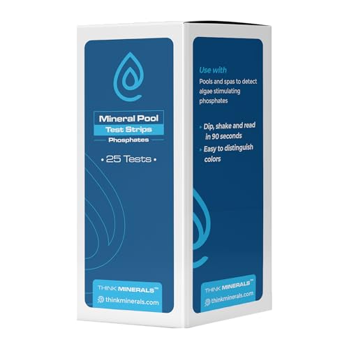 Low-Range Phosphate Test Strips for Pools, Hot Tubs & Cold Plunges