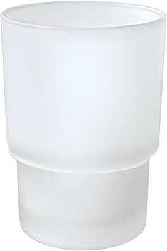 YOSSEE Replacement Glass Tumbler for Toothbrush Holders, Bathroom Cup