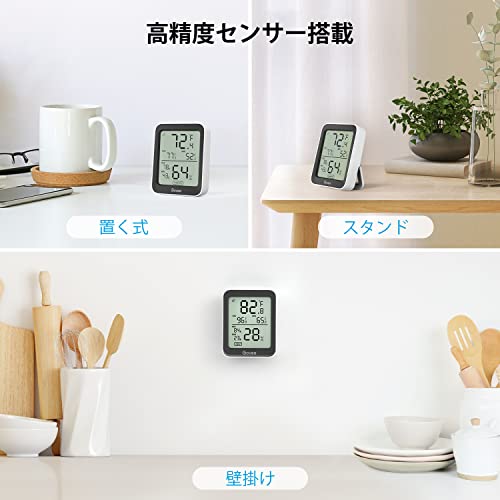 Govee 温湿度計 Bluetooth デジタル 高精度 大画面 2個セット