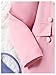 Milumia Girl's 4 Piece Outfits Knit Top Mini Skirt and Blazer Jacket with Hats Pink 10 Years