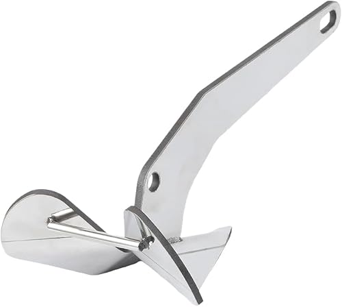 Anclaje triangular para barco, anclaje de acero inoxidable 316 estilo delta, ancla triangular estilo ala resistente, 11 libras, 17 libras, 22 libras