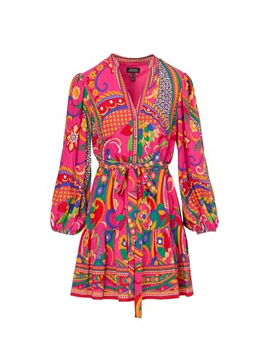 Image of Adrianna Papell Printed Short Dress