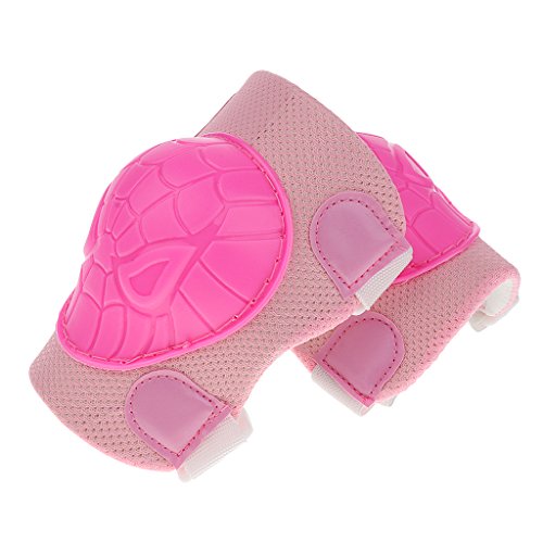 gazechimp 6 Peças Miúdo Skate Skate Bicicleta Cotovelo Pulso Joelheiras Equipamentos De Proteção - R