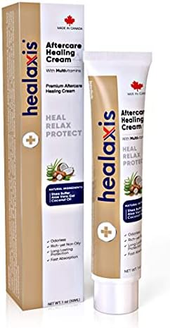 Healaxis Tattoo Aftercare Healing Cream - Premium Tattoo Brightener, Moisturizer for Color Enhancement - Organic Tattoo balm, Vegan Tattoo Care Lotion, Skin Moisturizing & Scar Repair Ointment-30ml