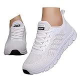 TBloevwlh Tloevwlh Chaussure Orthopdique Femme Pied LargeChaussures Et Sport pour, Dcontractes en Maille Respirante Aver Coussin d'air Running Fitness Lgres De Marche avec Soutien lanc 38