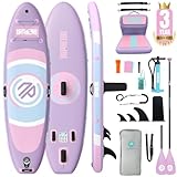 Niphean Inflatable Paddle Board with Stable Wing and Durable SUP Accessories, 10' Stand up Paddle Boards for Adults & Youth, Idea for Stand up Paddleboarding Beginner, Versatile Yoga Paddle Board