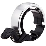 【日本正規品】 KNOG(ノグ) 自転車 ベル Oi CLASSIC BELL リング型(内径:23.8-31.8mm) LARGE シルバー