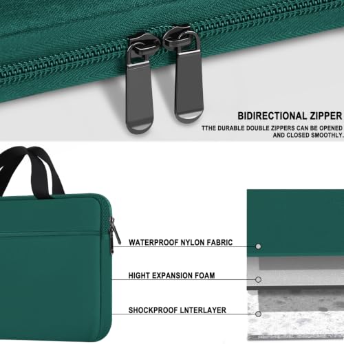 Image of Laptop Sleeve 15.6 Inch, Handbag Protective Computer Case with Front Pocket