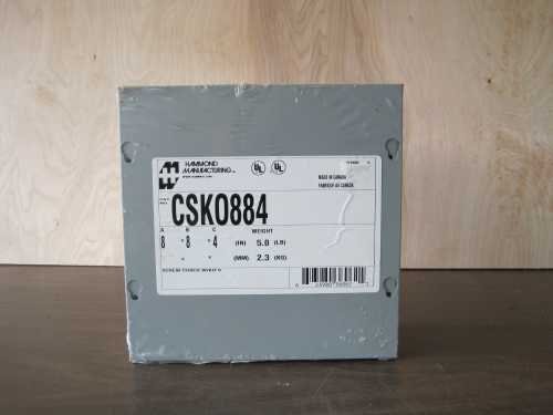 Enclosure Hammond Manufacturing CSK0884 con tapa de tornillo miniatura 1
