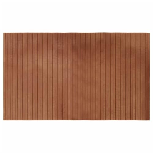 vidaXL Teppich, Bambusteppich Rechteckig, Bambusmatte rutschfest für Wohnzimmer, Läufer Küchenteppich Flurteppich, Modern, Braun 60x100cm Bambus vidaXL Teppich, Bambusteppich Rechteckig, Bambusmatte rutschfest für Wohnzimmer, Läufer Küchenteppich Flurteppich, Modern, Braun 60x100cm Bambus