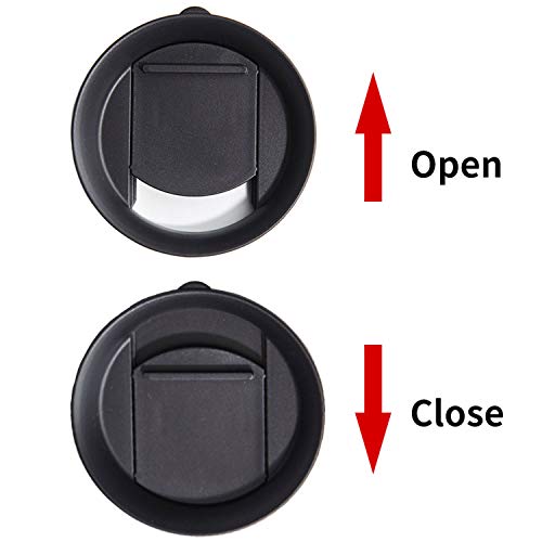 Paracity Stainless Steel Coffee Mug Insulated Coffee Mug With Lid And Handle Double Wall Vacuum Travel Mug Tumbler Cup Great For Hot And Cold Beverages 12 Oz White #TOP2