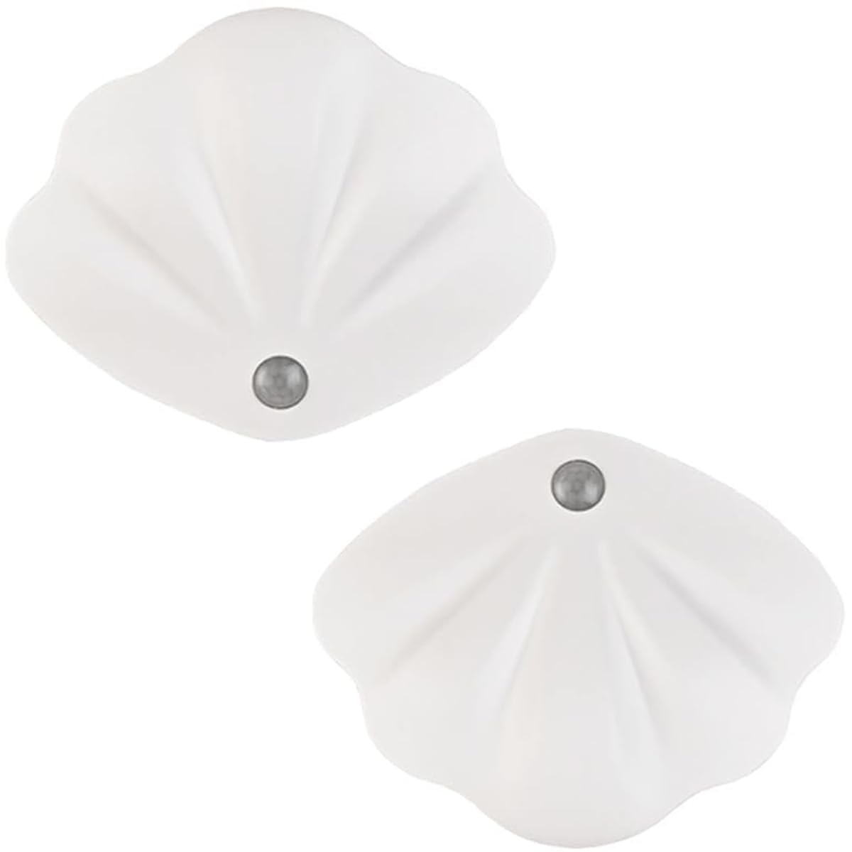 GENHYMotion Sensor Night Light Rechargeable Battery Light Indoor, 3 Light Modes, Long Last Battery, Magnetic Wall Light for Bedroom, Wall, Stairs, Cabinet, Hallway (2 Pack,White)