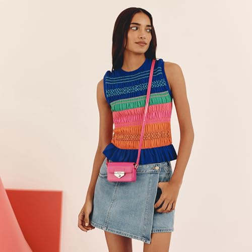 Image of Miraggio Amy Mini Sling Bag With Adjustable & Detachable Crossbody Strap | Crossbody Bag For Women Casual Holiday Look | Statement Bags For Women