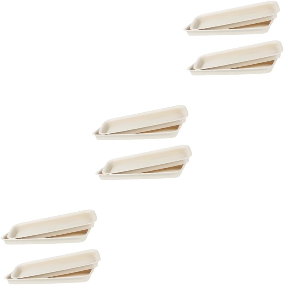 balacoo 12pcs Plant Saucer Tray Water Drainage Trays for Potted Plants for Use Keeps Floors Clean Tidy