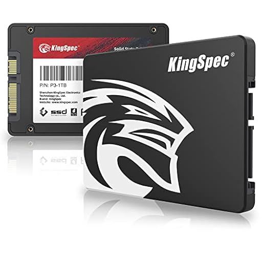 Kingspec SSD 1TB SATA III 6Gb/s 2,5" TLC 3D NAND Flash Disco Duro Interno - Lectura de Hasta 570 MB/s Para Escritorios/Computadoras Portátiles/Todo en Uno | Ya disponible en tu tienda friki favorita! En mundofriki.es!
