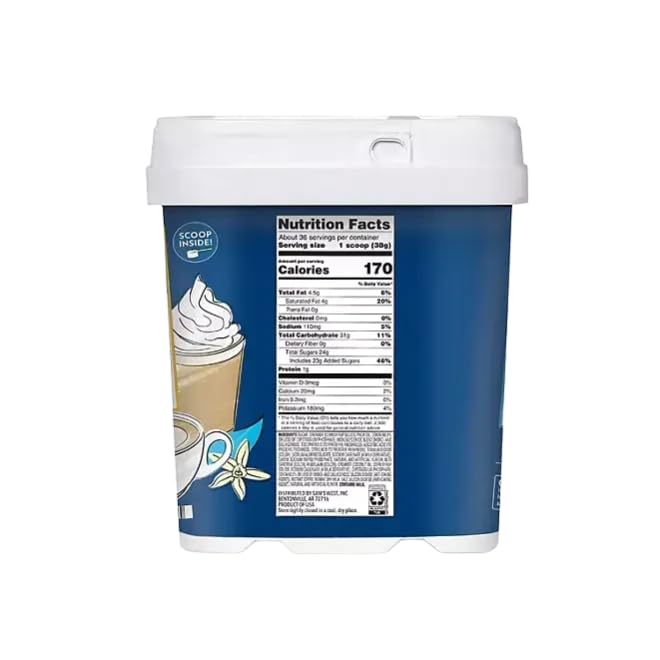 French Vanilla Cappuccino Mix, Gourmet Coffee Beverage, 48 Ounce (48 ounce (2 pack), French Vanilla)