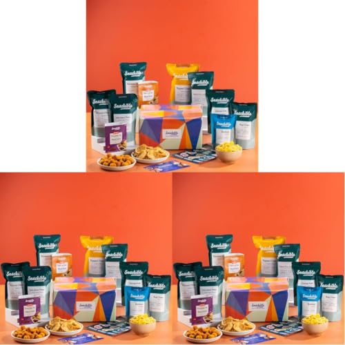 Image of Snackible Bestselling Snacks Box | Box of 10 Healthy Snacks | Healthy Gift Box | Best Gifting Option |Corporate Gifts | Gourmet Snack (Pack of 3)