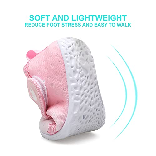 Image of FEETCITY Baby Boys Girls Water Shoes Beach Quick Dry Swim Barefoot Aqua Socks Athletic Pool Shoes 12-18 Months Infant