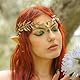 MOSTORY Renaissance Zubehörset für Frauen - 4 Teile Woodland Fairy Krone, gestaffelte Halskette, Sternanhänger Choker mit Elfenohren Set für Renfaire Kostüm Halloween Feen Outfit Fantasy Cosplay