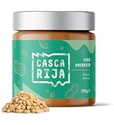 CASCA RIJA: Beurre de Cacahuète 250g | 99,8% de Cacahuètes Grillées + 0,01% de Cannelle Moulue + ...