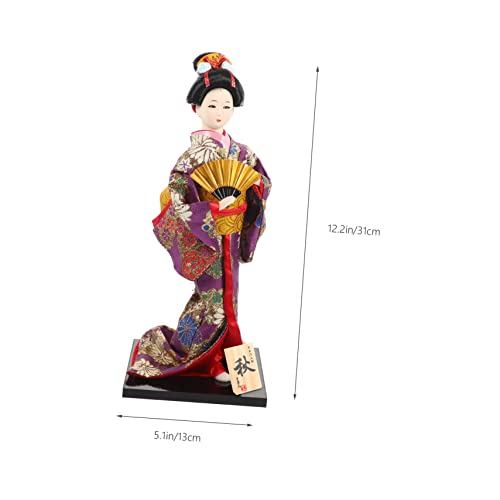 Poupée kimono japonaise miniature idée cadeau originale - 3