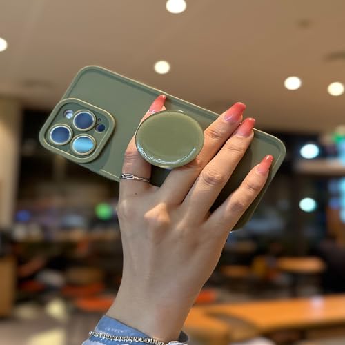 MUYEFW Silicone Case for iPhone 16 Pro with Cute Holder Brown by MUYEFW - Used condition - Image 6