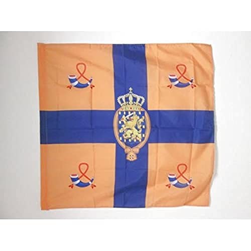 AZ FLAG, Royal Standard of the Netherlands Flag, 3x3 Ft, 100% Polyester Netherland kingdom Banner with Sleeve, Fade Resistant