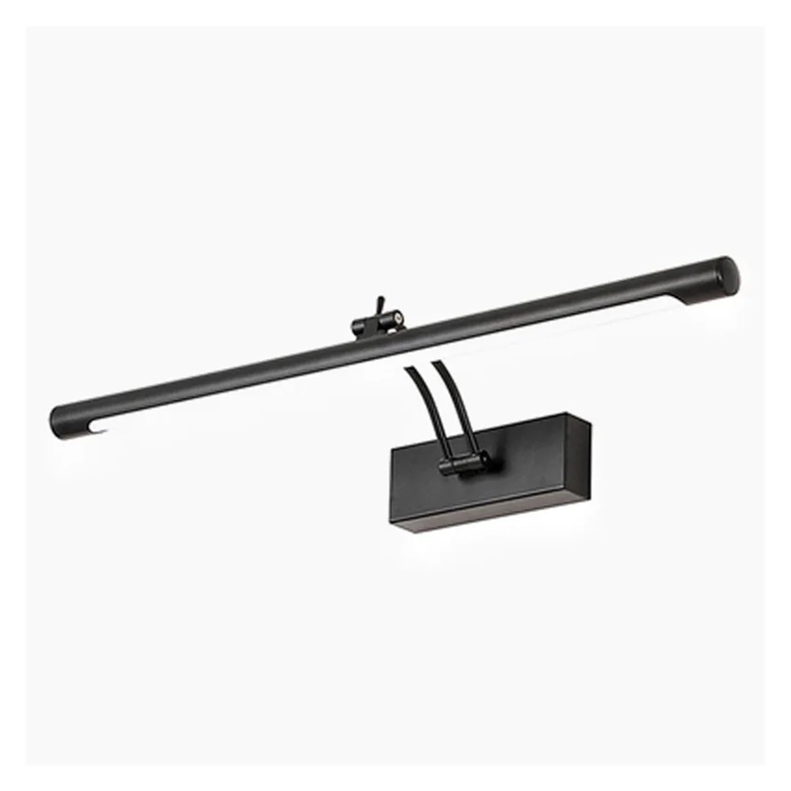 Moderne luci di cortesia a LED Lampade da Parete a Specchio for Bagno Dimmerabili Impermeabili 9W 12W Apparecchi di Illuminazione a Parete for WC Sconces(Black,9W 40cm)