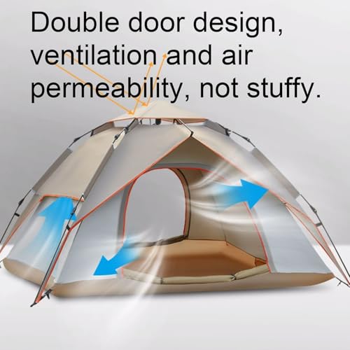 Carpa automática para camping 2-3 personas portátil miniatura 6