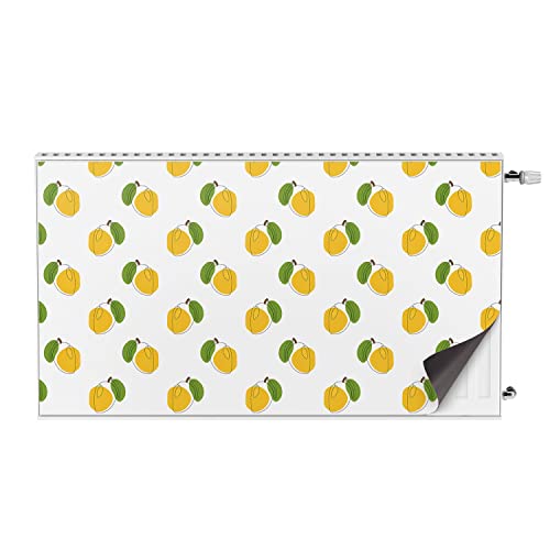 Décoration aimantée Coloray pour radiateur 110x60 cm avec motif mangue thermorésistant