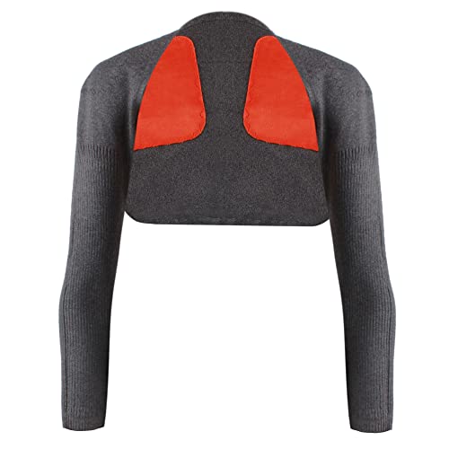 Milya Hombreras de mezcla de cachemira, calentador de hombros y codos Cover