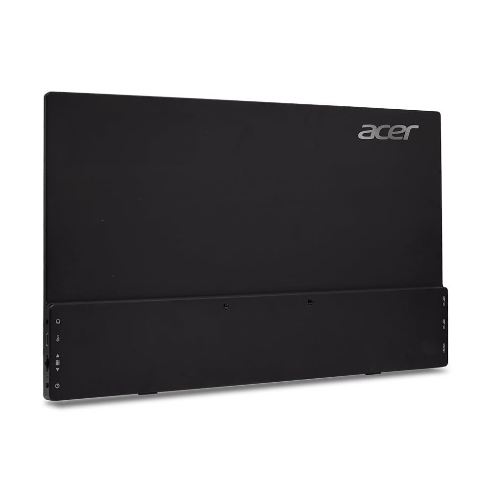 Acer Pantalla portátil | 15.6 Pulgadas FHD IPS Touch | Soporte de sincronización adaptativa (Compatible con FreeSync) | Diseño Delgado | Monitor Externo para computadora portátil PC/Mac | 2 Puertos