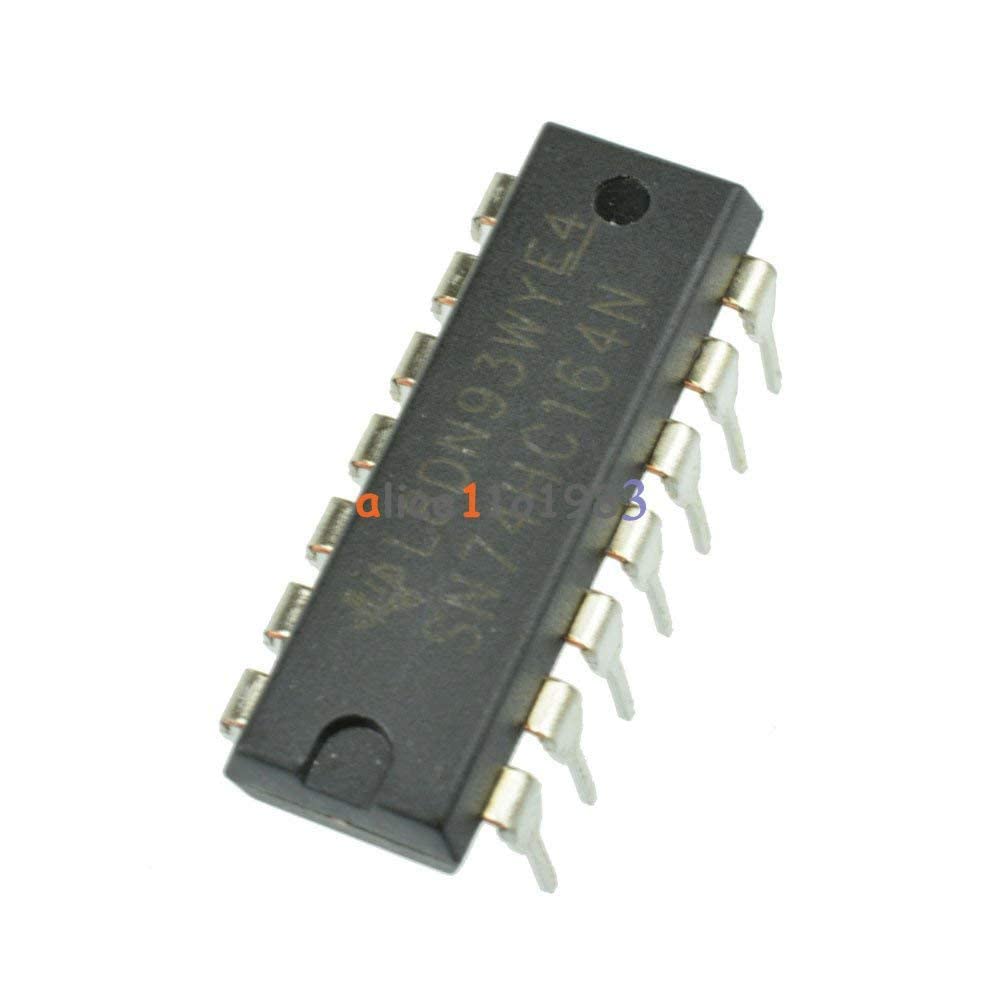 GURU ELECTRONICS 20PCS SN74HC164N 74HC164 TI IC 8-BIT SHIFT REGISTER DIP 14 Parallel-Out-picture-12