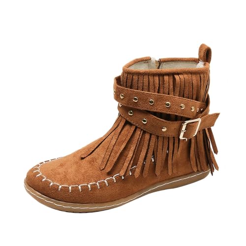 Bottes courtes en polyuréthane à talon court pas cher pour femme et bottines mi-mollet