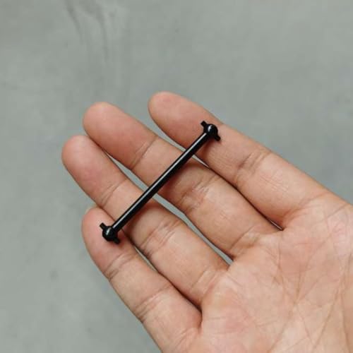 sourcing map 4Stk. 61mm Auto Dogbone Antriebswelle für 1/10 RC PKW Schwarz