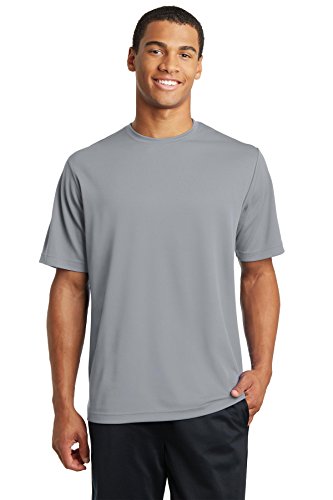 SPORT-TEK PosiCharge Racer MESH TEE F20 Silver