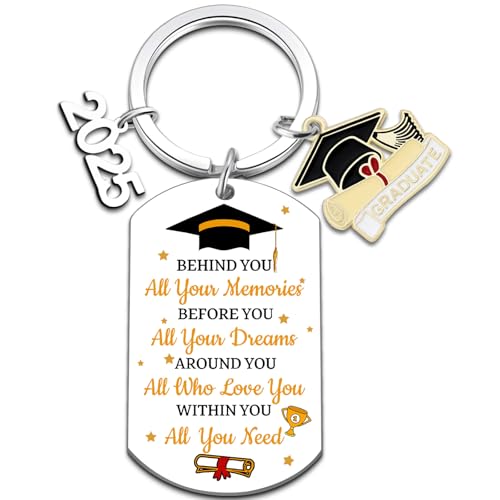Graduation Gifts For Her Him Class Of 2025 Graduation Keychain Gifts For Middle High School Masters Degree College University Best Graduation Gift For Teen Girls Boys Nursing Students Nurse Phd Grad