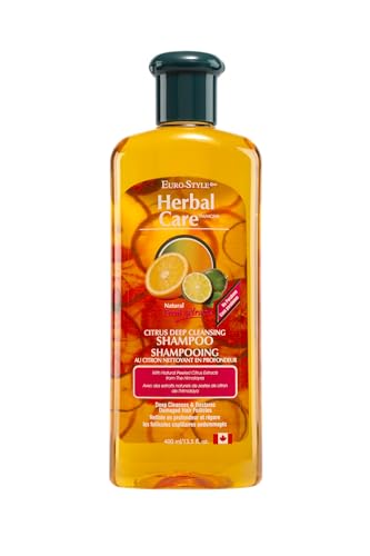 Eurostyle Herbal Care Citrus Deep Cleansing Shampoo Deep Cleanses & Restores Damaged Hair Follicles