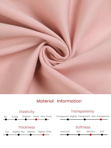 Image of Hobemty Women's 3 /4 Sleeve Pencil Dress Boat Neck Elegant Wear to Work Midi Sheath Dresses
