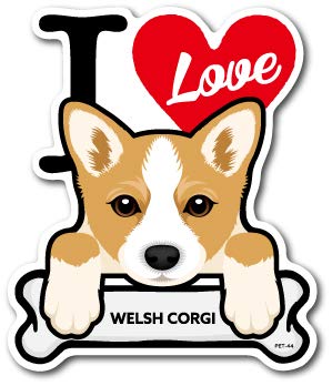 Amazon.co.jp: PET-044 WELSH CORGI ウェルシュ・コーギー DOG STICKER