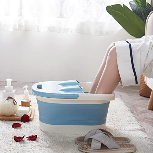 Spa de pies con cubeta para pedicura color azul miniatura 3