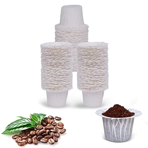 Disposable Coffee Filters, 200 Counts Coffee Filter Paper For Keurig Brewers Single Serve 1.0 And 2.0 Fits All Brands Reusable K Cups (One Kcup Included)) (White, 200) #TOP4
